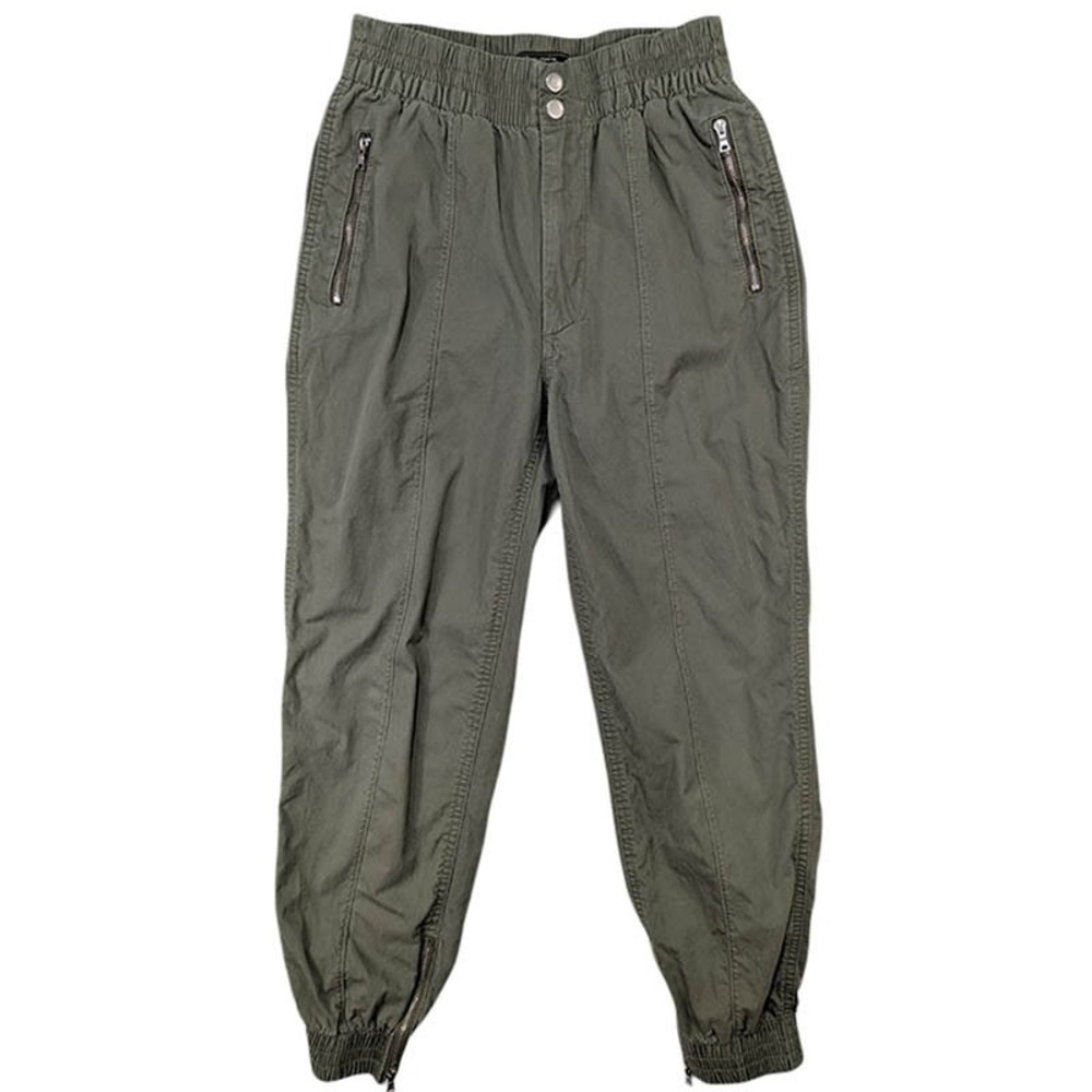 Abercrombie & Fitch Joggers Womens XS Green‎ Gorpcore Cyberpunk Streetwear Cargo
